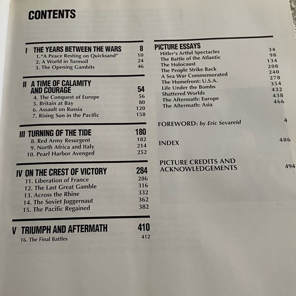 𝅺time-life Books WWII History of the Second World War hardcover first print​​​​ - Picture 4 of 10